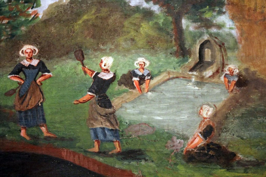 Peintures Lavoirs et Lavandières