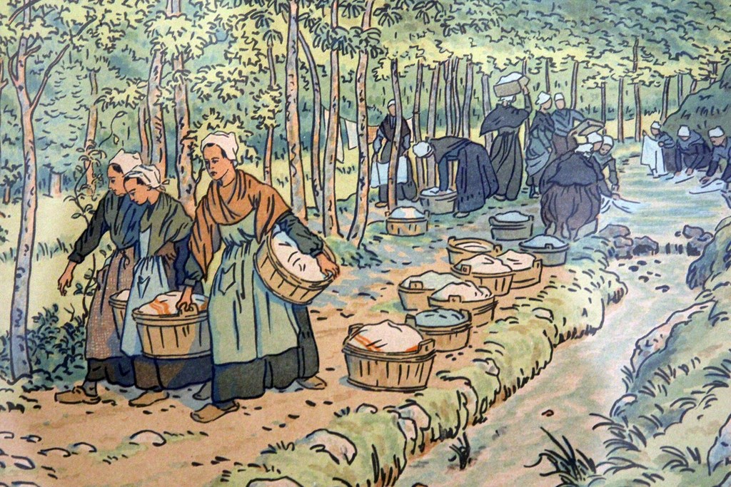 Peintures Lavoirs et Lavandières
