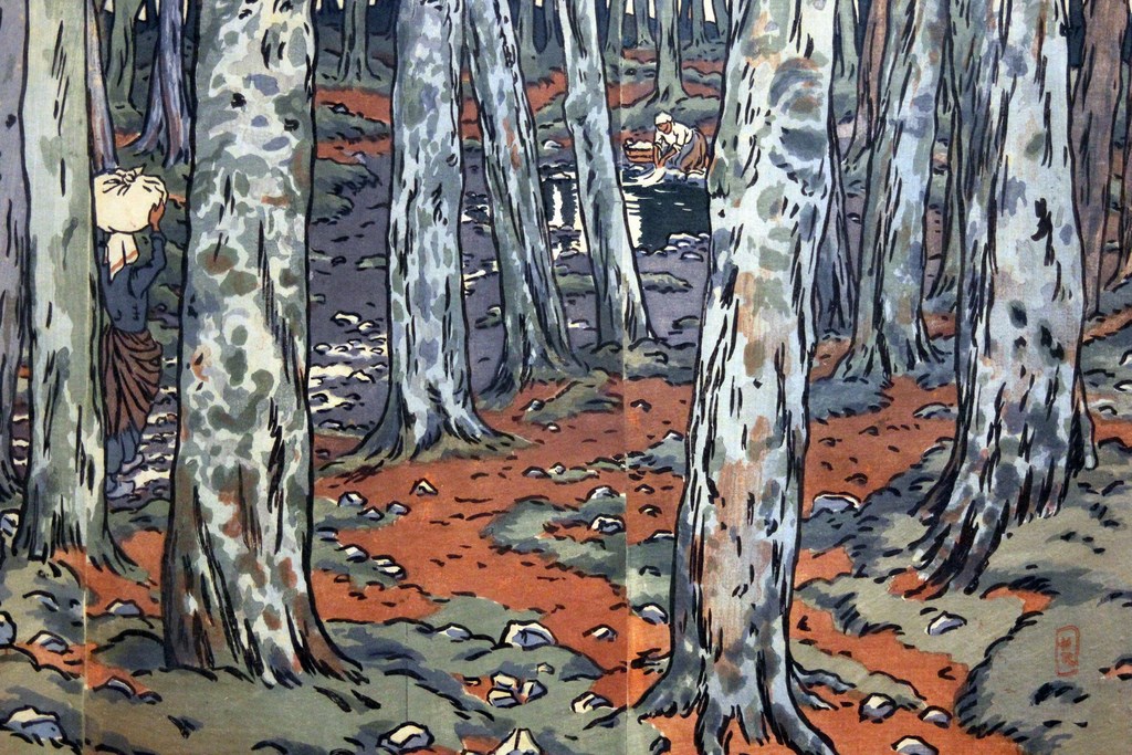 Peintures Lavoirs et Lavandières